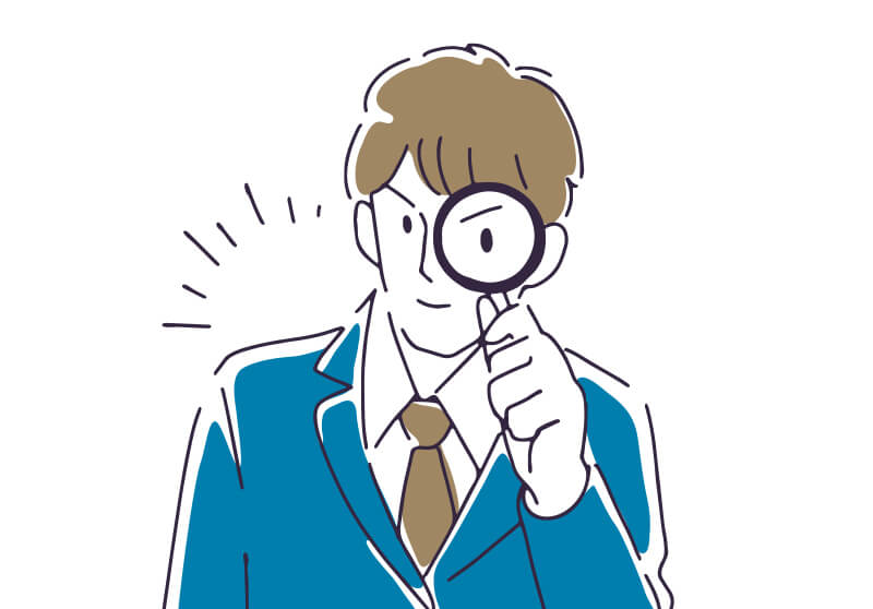 徹底的に証拠を収集・回収